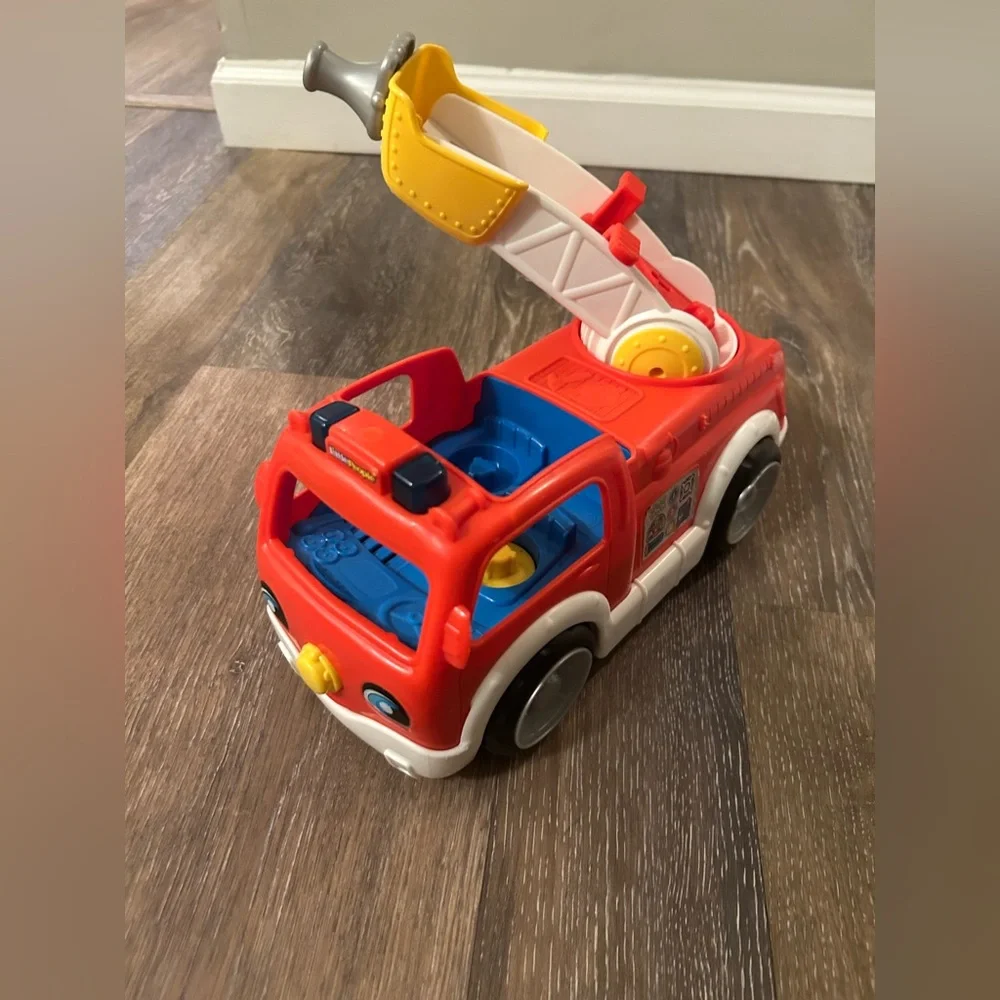 Fisher Price Little People musical fire truck as is. Works